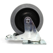 5  inches medium plate anti-static casters with brake